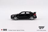 Mini Gt 585 Honda Civic Type R Crystal Black Pearl 2023 W/ Advan Gt Wheal Model Araba
