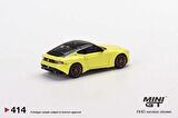 Mini GT Nissan Fairlady Z Proto Spec 2023 Ikazuchi Yellow MGT00414