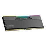 KLEVV Cras V RGB 32GB (2x16GB) 7200MHz CL34 INTEL XMP 3.0 – AMD EXPO DDR5 Heatsink Obsidian Black Ram (KD5AGUA80-72B340G)