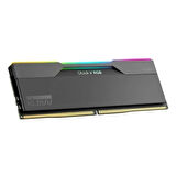 KLEVV Cras V RGB 48GB (2x24GB) 7200MHz CL34 INTEL XMP 3.0 – AMD EXPO DDR5 Heatsink Obsidian Black Ram (KD5KGUD80-72B340G)