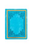Vintage Old Book Defter 14x20 Turkuaz
