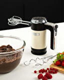 English Home Westinghouse Retro Standlı El Mikseri Krem