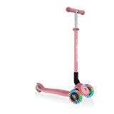 Globber Primo Plus Katlanabilir Işıklı Scooter - Pastel Pembe
