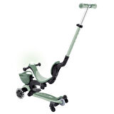 GLOBBER Go Up Baby 360 Işıklı Scooter - Zeytin Yeşili