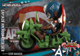 Hot Toys Captain America CosRider Collectible Figure