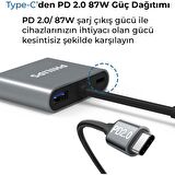 Philips SWV6004G Type-C’den Hdtv Çok Işlevli Adaptör