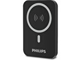 PHILIPS DLP9771/00 5.000 mAh 20W 1xUSB-C MagSafe Wireless Şarj Cihazı Siyah