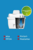 Philips 3'lü Su Arıtma Sürahisi Filtresi (Brita Uyumlu) Micro X-Clean AWP211