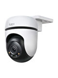 TP-LINK Tapo C510W, 2K Dış Mekan Wi-Fi Güvenlik Kamerası, Hareket Tespit/Takibi , 360°, IP65 Su Geçirmez, Renkli Gece Görüşü, Çift Yönlü Ses, Bulut/Yerel Depolama, Sesli ve Işıklı Alarm OUTLET