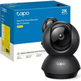 TP-Link Tapo C211, 2K 3MP İç Mekan Wi-Fi Güvenlik Kamerası, Hareket Tespit ve Takibi, 360°, 9m Gece Görüşü, Çift Yönlü Sesli İletişim, Sesli Alarm, Bulut/Yerel Depolama, Bebek Ağlaması Tespiti + Kioxia 64GB Exceria Micro Sdxc “