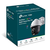 TP-Link VIGI C540S 4mm 4MP AI ColorPro PT IP Kamera (1/1.8",30fps,FHD, H265+)