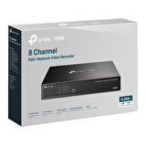 Tp-Link VIGI NVR1008H-8P 8 Kanal NVR (H.265+4K (2CH 8MP-4CH 4MP) PoE 53W