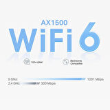 TP-Link Deco X10 AX1500 Mbps Tüm Ev Mesh Wi-Fi 6 Router Sistemi ( 2’Li Paket )