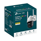 TP-Link VIGI C540-4G 4mm Lens 4MP Full Color İnsan Araç Algılama Kamera