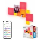 Nanoleaf Kare Blok Akıllı RGBW Duvar Paneli Başlangıç Paketi App Kontrollü,10 Parça, Google Home, Alexa, Razer Chroma, Apple Home Destekli