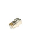  Yeni Nesil Rj45 Metal Korumalı 100 Adet Cat6 & Cat7 FTP RJ45 Konnektör