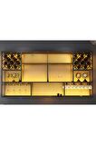 CELTİC CAFE BAR RAF VE ŞARAPLIK 2 Metre
