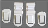 BİLGİSAYAR ASKI KALEM VE KAĞIT TUTTURMA APARATI 4 LÜ SET 5X2X2CM