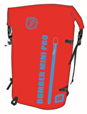 Jr Gear Bomber Mini Pro 20 lt Su Geçirmez Outdoor Sırt Çantası Kırmızı