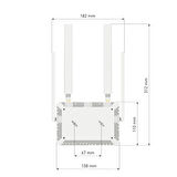 Keenetic Runner 4G N300 Wi-Fi Mesh Fiber Router, Sim Kart Destekli 3g/4g/lte Modem, Cat.4, 4x100Mbit/s KN-2212