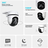 TP-Link Tapo C500 Dış Mekan Yatay-Dikey Wİ-Fİ Güvenlik Kamerası + 64GB SanDisk Ultra Bellek