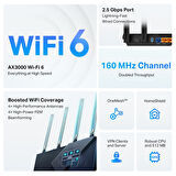 Tp-Link Archer AX55 Pro AX3000 2.5G Bağlantı Noktalı Çoklu Gigabit Fiber Destekli Wi-Fi 6 Router