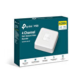 Tp-Link VIGI NVR1104H-4P 4 Kanal NVR (H.265+4K (2CH 8MP-4CH 4MP) PoE 53W 