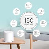 TP-Link Deco X60 AX 3000 Mbps Tüm Ev Mesh Wi-Fi 6 Mesh 3’lü WiFi Sistemi