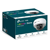 TP-Link VIGI C230 2.8mm 3Mp Full-Color Dome Ip Kamera (1/2.8",30fps,FHD,H265+,Poe)