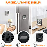 ThermoPro TP49B Mini Iç Mekan Dijital Sıcaklık ve Nem Ölçer Termometre 2 Adet