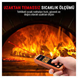 ThermoPro TP410 Mini Endüstriyel Kızılötesi Katı-Sıvı Sıcaklık Ölçer