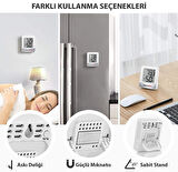 ThermoPro TP49W Mini İç Mekan Dijital Isı ve Nem Ölçer Termometre 6 Adet