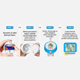 ThermoPro TP211B Yüzen Kablosuz Su Geçirmez Sensör+Monitör Havuz Sıcaklık Termometresi