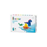 Hey Clay Hava ile Kuruyan Kil (6'lı Kutu) - Mega Dinozorlar (Lagosuchus, Allosaurus, Dimetrodon)