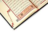 Kuranı Kerim - Kadife Kaplı - İsme Özel Plakalı - Elif-Vav Harfli - Sade Arapça - Orta Boy