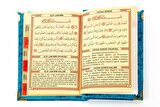 20 ADET - Ekonomik Kadife Kaplı Yasin Kitabı - Cep Boy - Petrol Renk - Mevlüt Hediyeliği