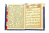20 ADET - Ekonomik Kadife Kaplı Yasin Kitabı - İsme Özel Plakalı - Cep Boy - Lacivert Renk - Mevlit Hediyeliği