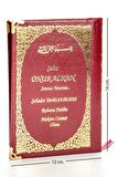 50 ADET - İsim Baskılı Ciltli Yasin Kitabı - Çanta Boy - Kırmızı - 128 Sayfa - Mevlit Hediyeliği