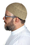 Mercan Namaz Takkesi Camel 12 Adet