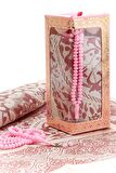 Özel Hediyelik Kutulu Seccadeli Tesbihli Set Pembe
