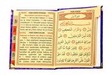 20 Adet Kadife Kaplı Yasin Kitabı - Çanta Boy - İsme Özel Plakalı - Tesbihli - Keseli - Mor Renk - Mevlüt Hediyeliği