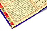 10 Adet Kadife Kaplı Yasin Kitabı - Çanta Boy - İsim Baskılı Plaka - Tesbihli - Şeffaf Kutulu - Mor - Hediyelik Yasin Seti