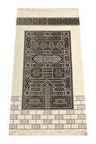 Kabe Desenli Ultra Plus Krem Şönil Seccade 17