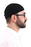 Kışlık Kadife Takke- Siyah