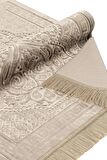 Kadife İnci Seccade Velvet Pearl - Kahverengi