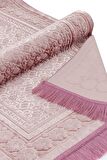 Kadife İnci Seccade Velvet Pearl - Gül Kurusu