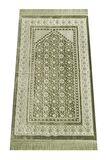 Kadife İnci Seccade Velvet Pearl - Yeşil