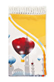 Dijital Baskılı Çocuk Seccadesi - Balonlu Camili - 44 X 78 cm