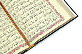 Termo Deri Ciltli - Medine Hatlı - Orta Boy - Kuranı Kerim - Siyah