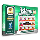 İslamı Öğreniyorum - Namaz Öğreten Yapboz - Ahşap Puzzle - Kız Çocuk Yapboz - 3 Yaş ve Üzeri Eğitime Yardımcı Oyuncak